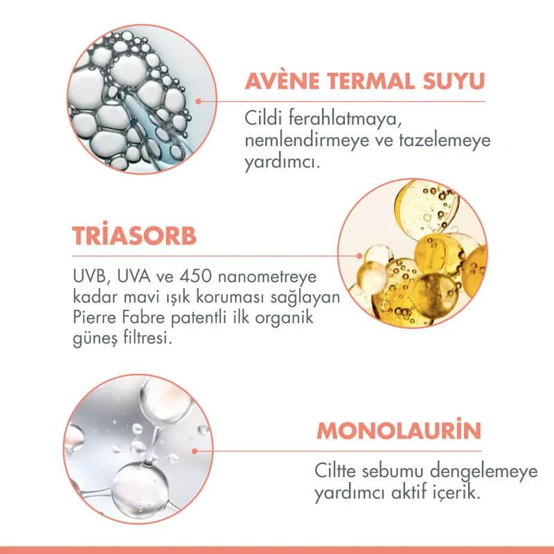 Eau Thermale Avene واقي الشمس أفين سولير كلينانس بعامل حماية 50+ للبشرة الدهنية 50 مل