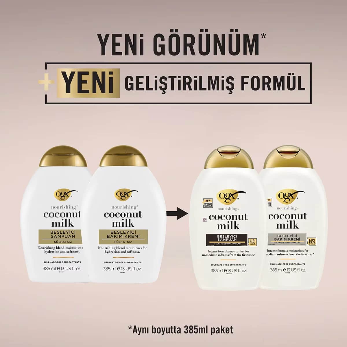 Organix Kokosmilch Shampoo 385ml
