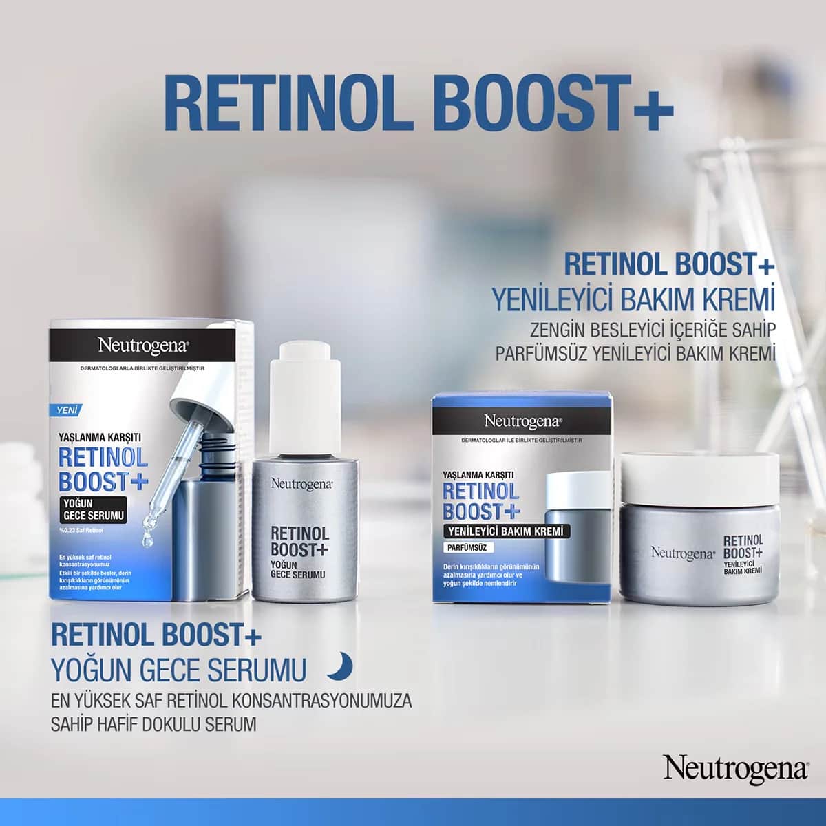 Ночной сыворотка с ретинолом Neutrogena Boost+ 30 мл