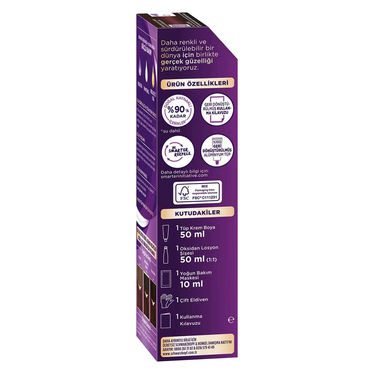 Palette Eye-catching Colors Hair Dye 4-88 dark Red