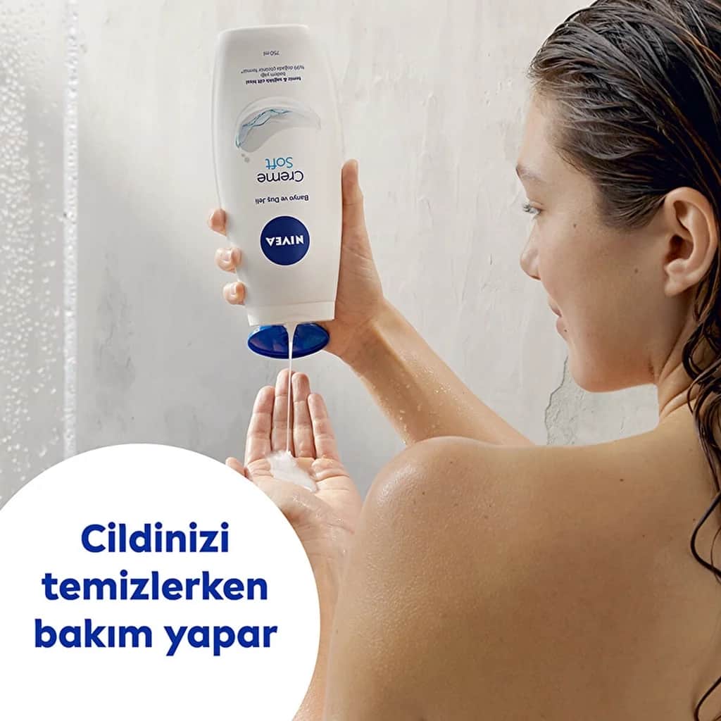 NIVEA جل الاستحمام كريم سوفت من نيفيا 750 مل