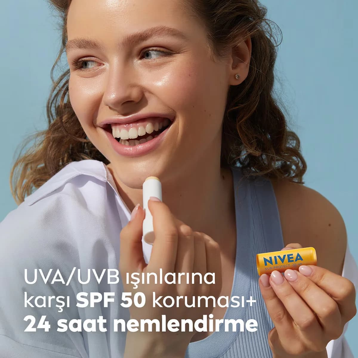Бальзам для губ Nivea Sun SPF 50+ 4.8 г