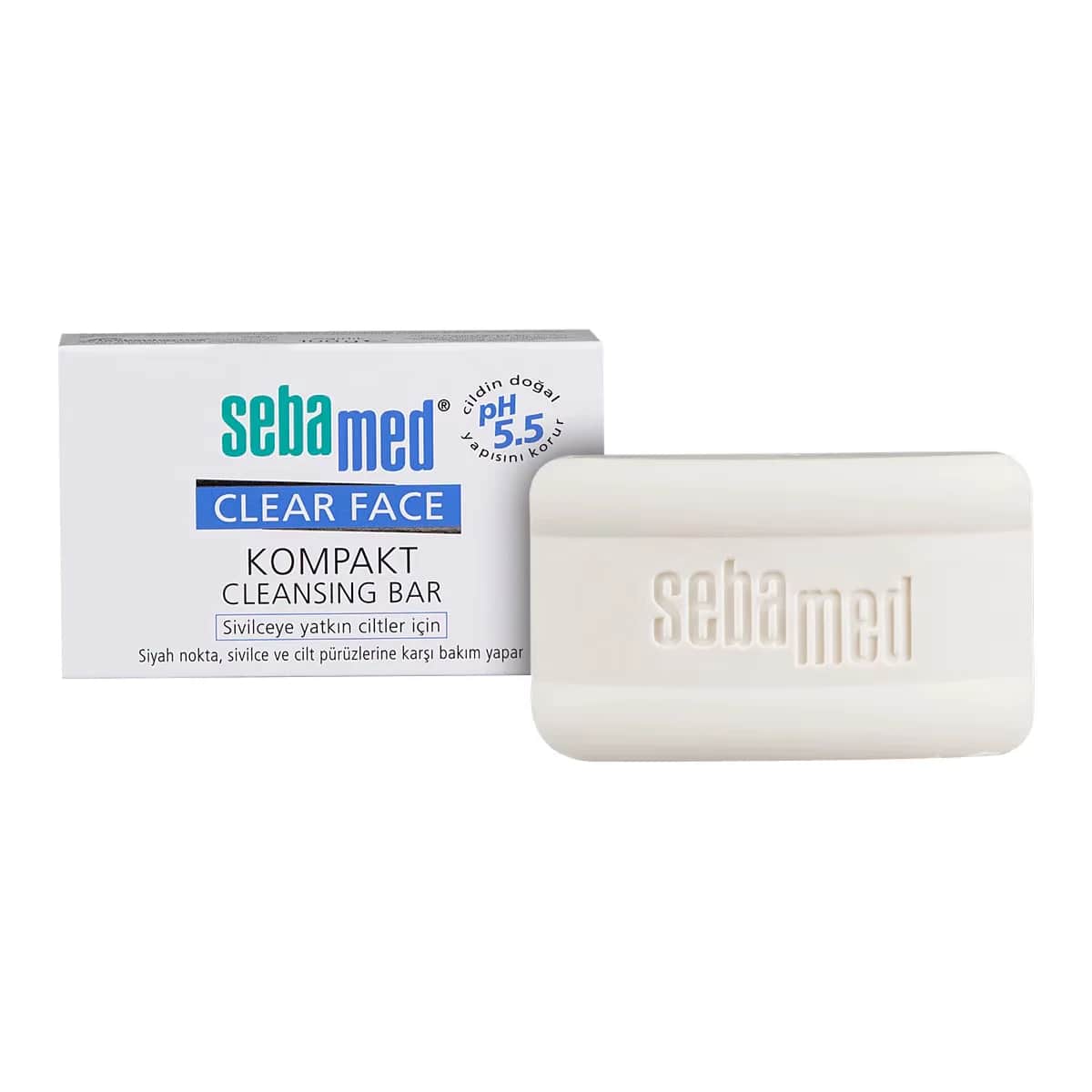 Sebamed Clear Face 100g - Akne Kontroll Seifenstück