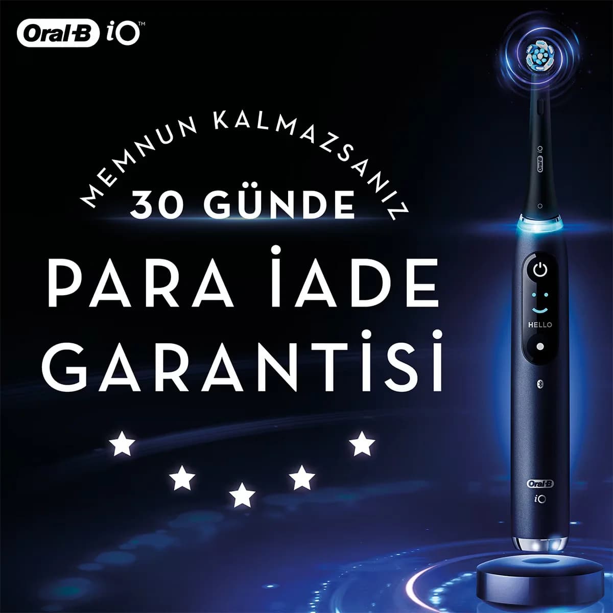 Oral-b Io6 rechargeable Toothbrush Black
