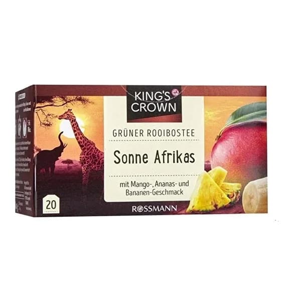 King's Crown Rooibos Herbal Tea with Mango & Pineapple 40g