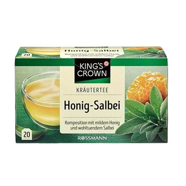 King's Crown Herbal Tea Honey&Sage 20 pcs