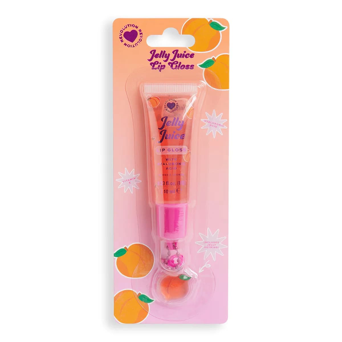 Глосс для губ I Heart Revolution Juicy Jelly Персик