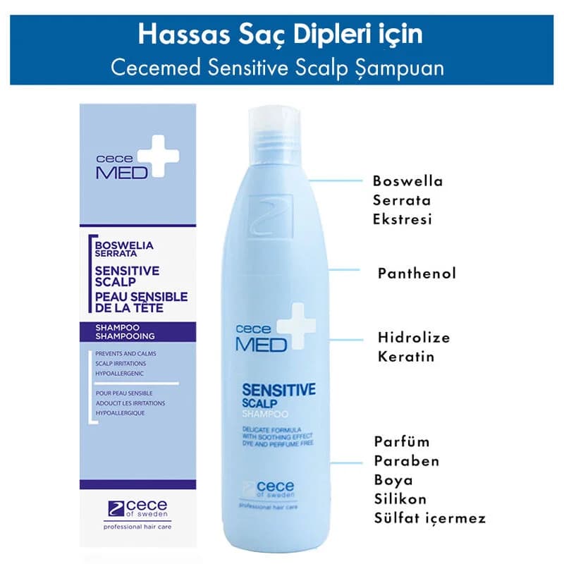 CeceMED Sensitives Kopfhaut Shampoo 300ml