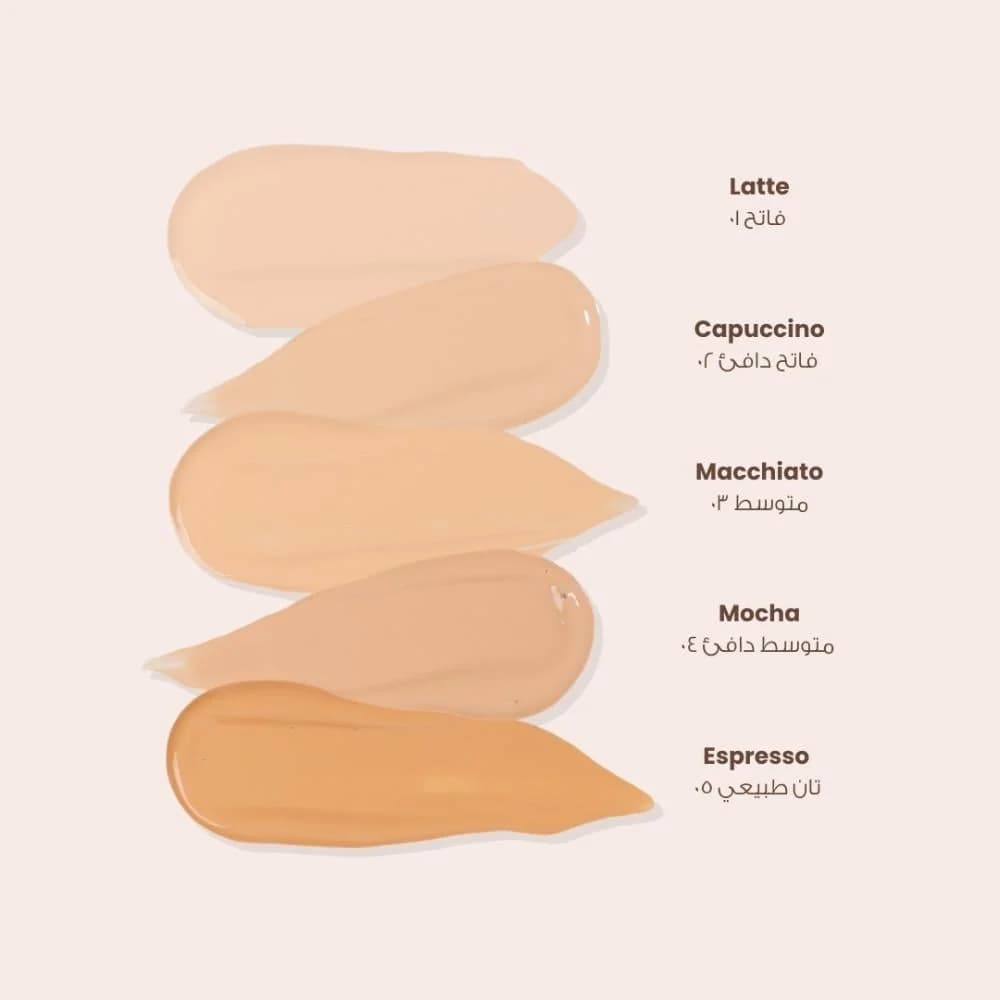 Luca Dreamy Glow Skin Foundation Medium Warm 03
