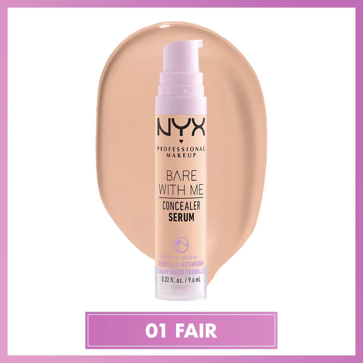 NYX سيروم إخفاء العيوب \\بير ويذ مي\\" من نيكس بروفيشنال ميك أب، لون 03 فانيليا"