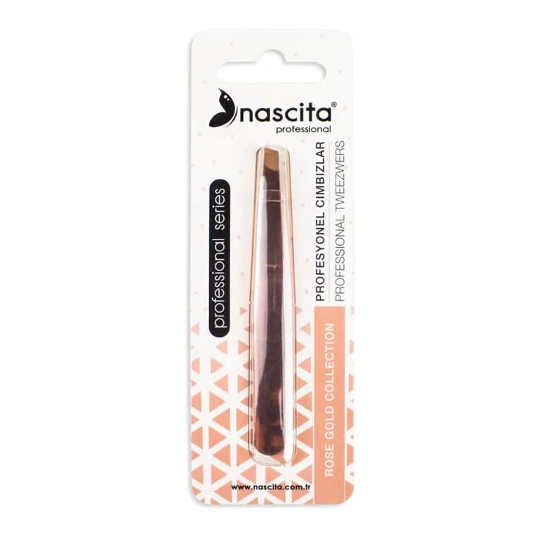 Профессиональные пинцеты Nascita Rose Gold