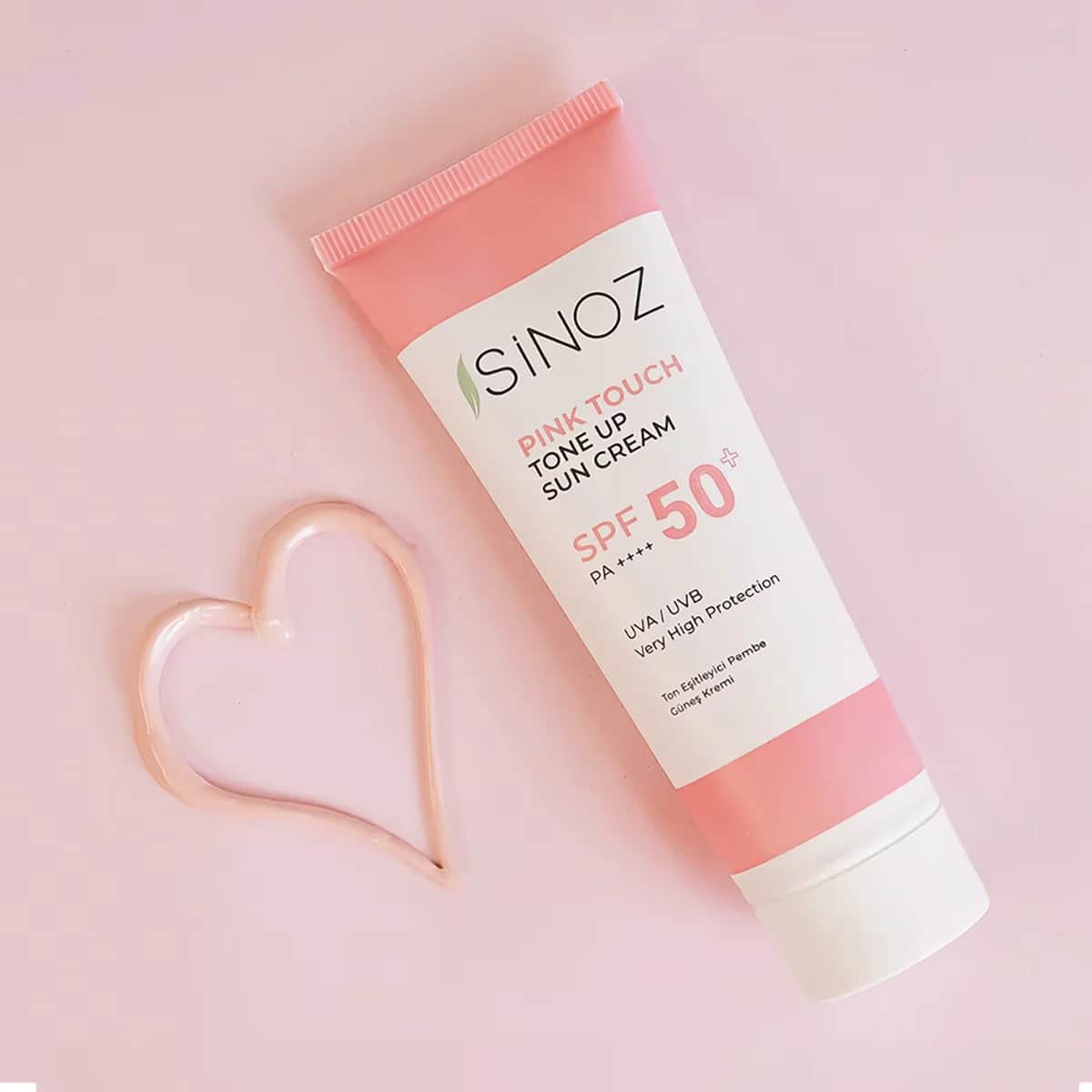 Солнцезащитный крем Sinoz SPF 50+ Тональный выравниватель PA++++ 50 мл