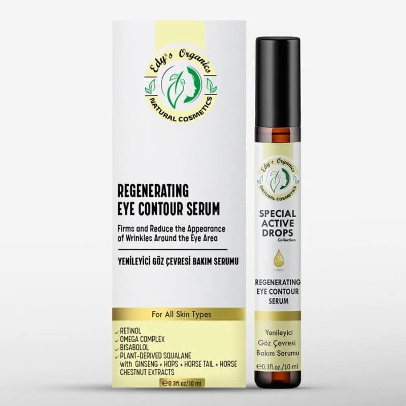 Сыворотка для ухода за кожей вокруг глаз - ролик 10 мл от Edys Organics