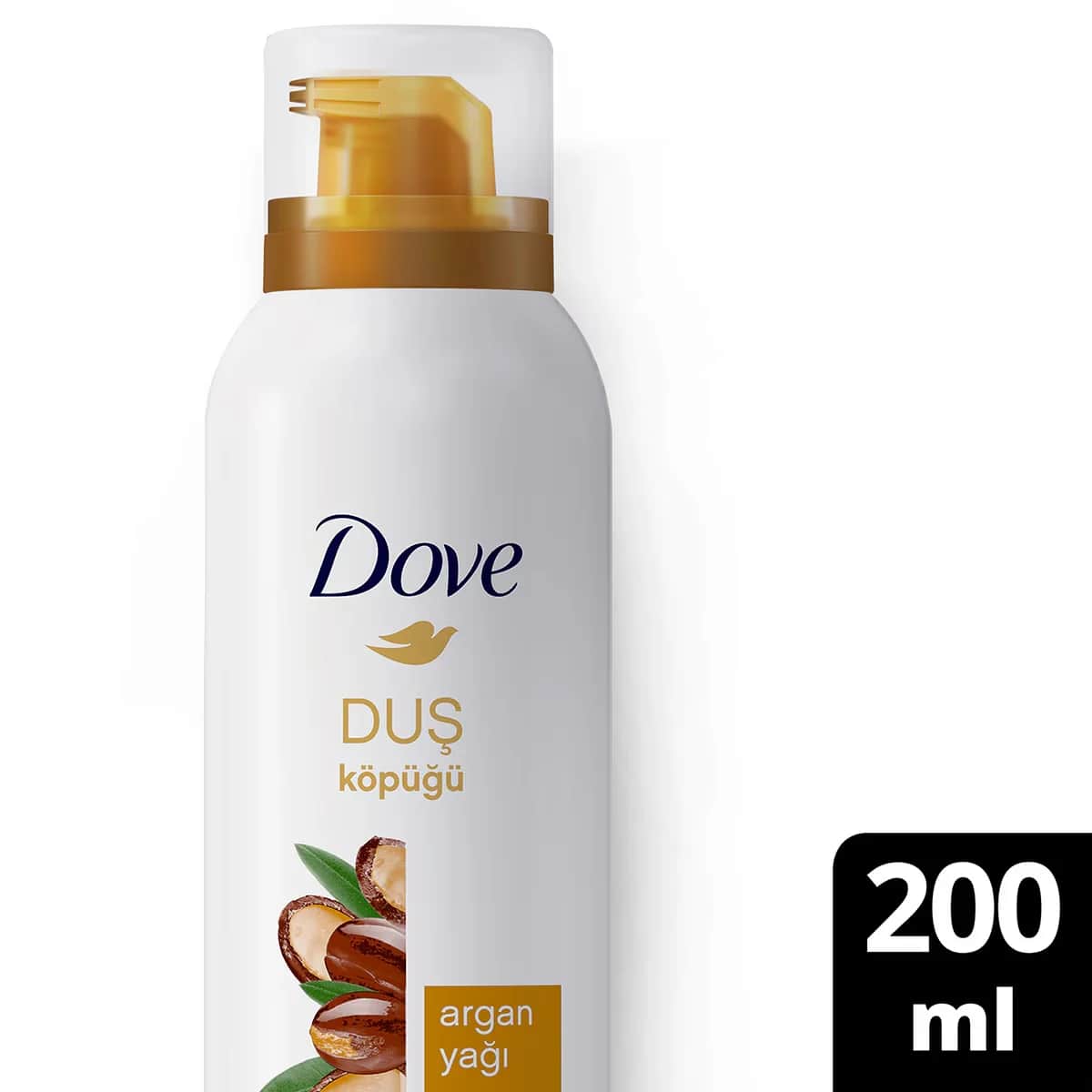 Пена для душа с аргановым маслом Dove 200 мл