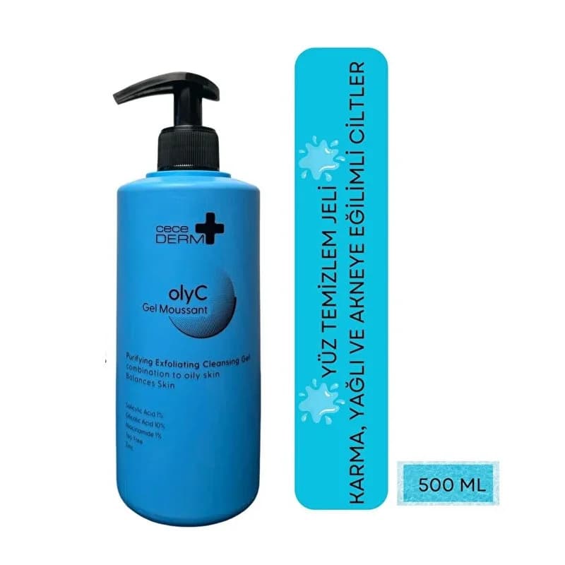 Cece Derm olyC reinigendes Peeling-Gel 500ml
