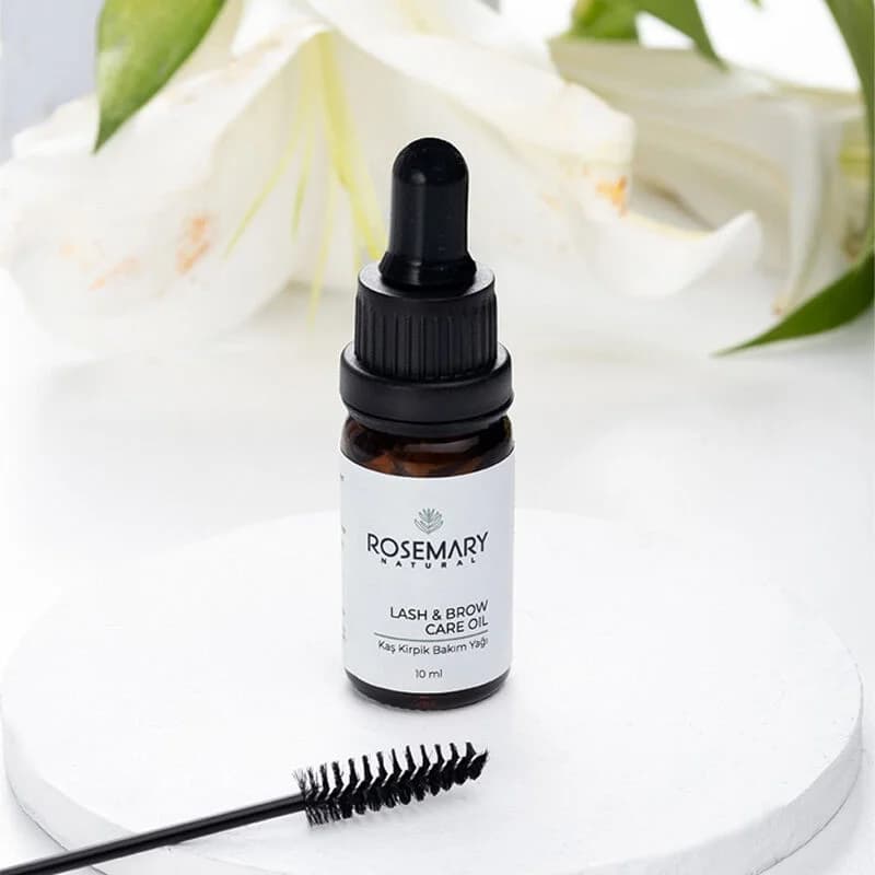 Масло для ухода за бровями и ресницами с розмарином 10 мл от Rosemary Natural