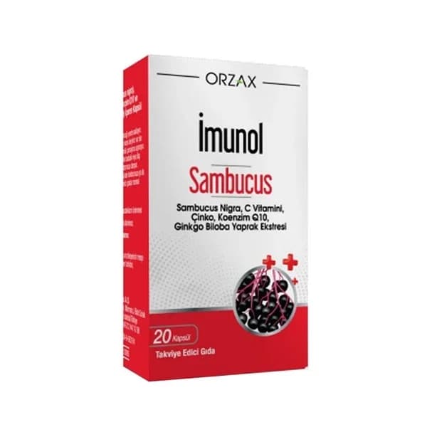 Orzax Ocean Imunol Sambucus 20 capsules