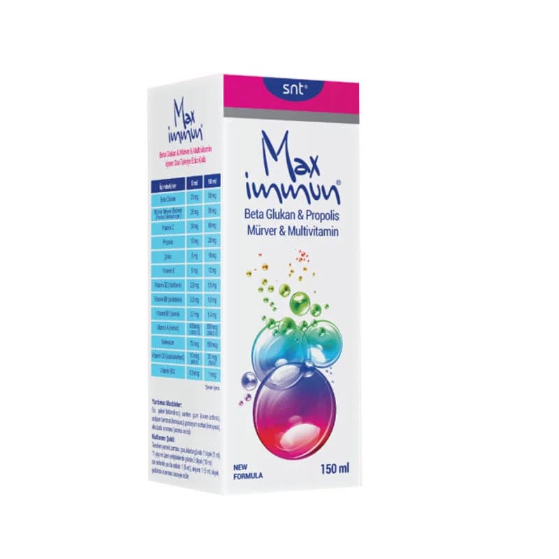 Max Immun Multivitamin Food Supplement 150 ml - Syrup