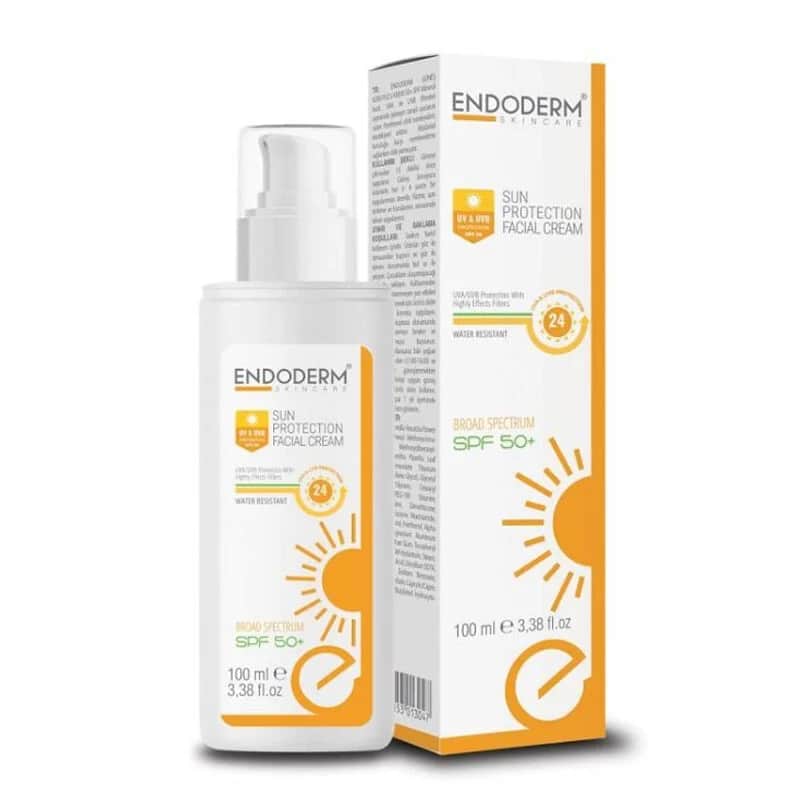 Endoderm SPF50+ Sonnencreme für das Gesicht - 100ml