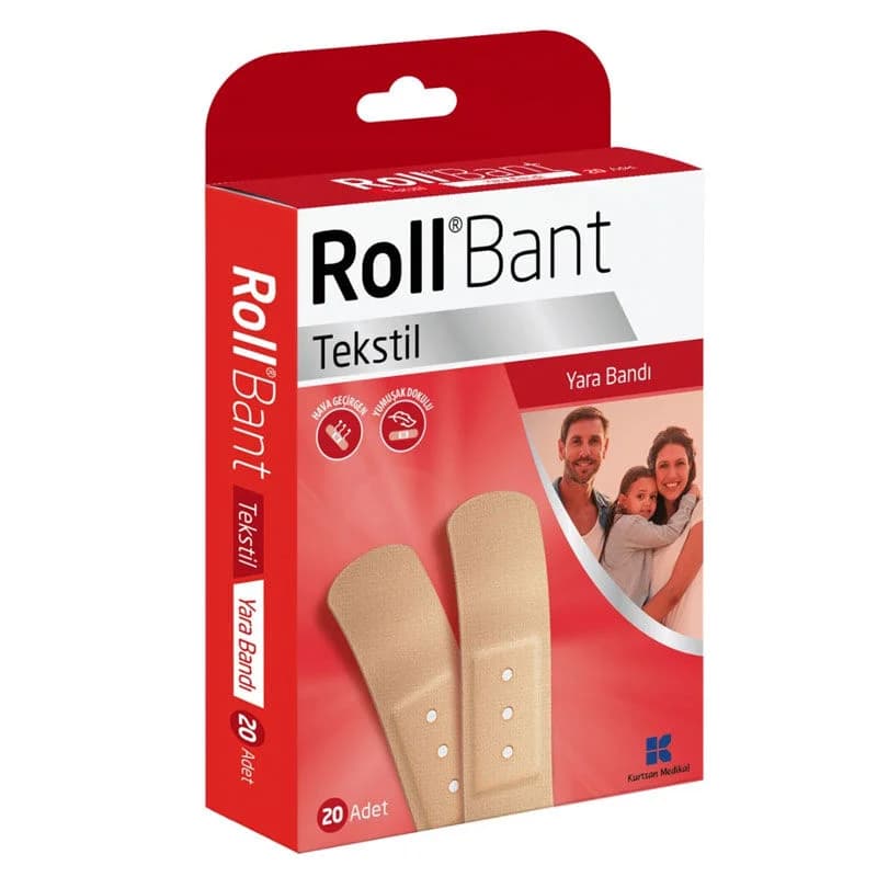 Roll Tape Textile Band-aid 20 pcs