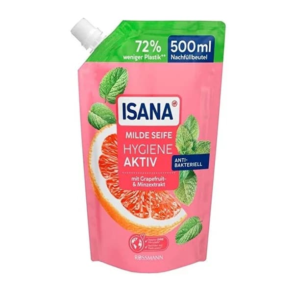 Isana صابون سائل بديل من إيزانا، برائحة الجريب فروت، 500 مل