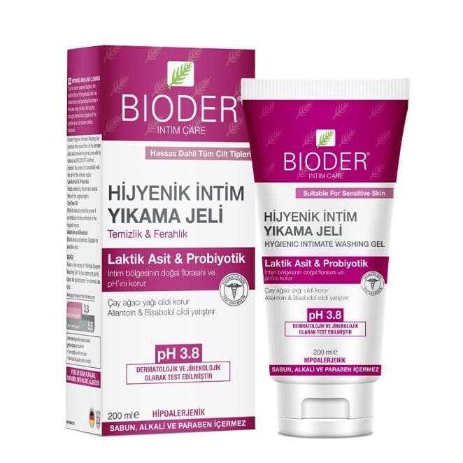 Bioder جل غسيل المناطق الحساسة الصحي من بيودر 200 مل