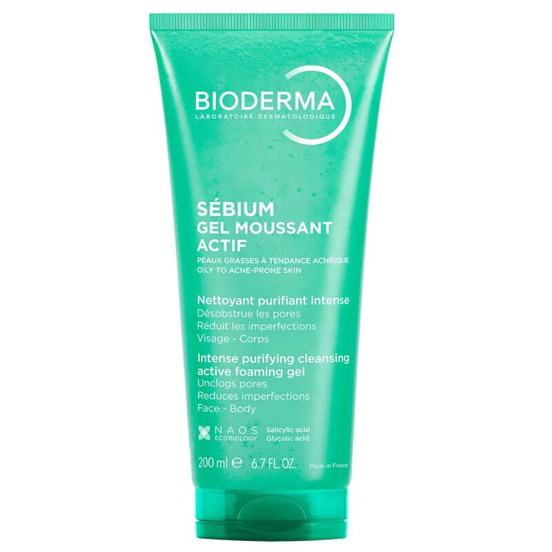 Bioderma بيوديرما سيبيوم جل رغوي فعال 200 مل