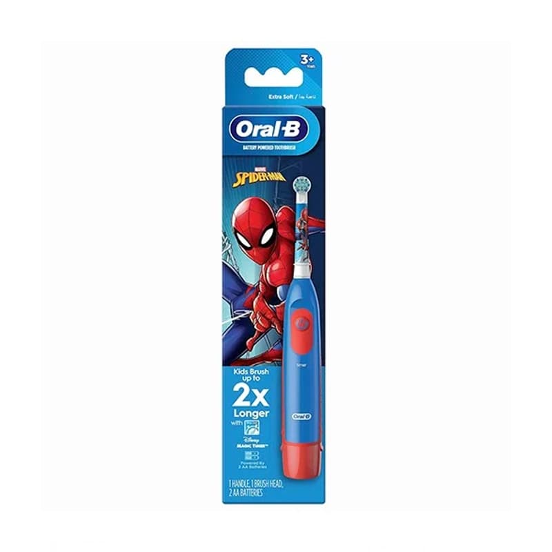 Oral-B Spider-Man Electric Toothbrush for Kids 3+