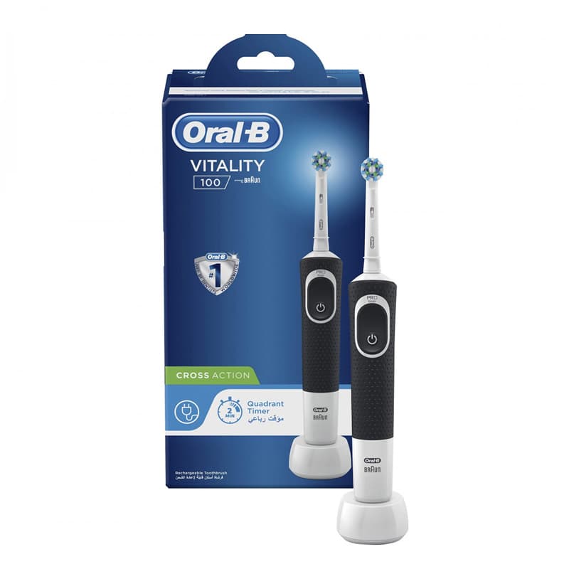 Oral-B Vitality Cross Action Electric Toothbrush - Black