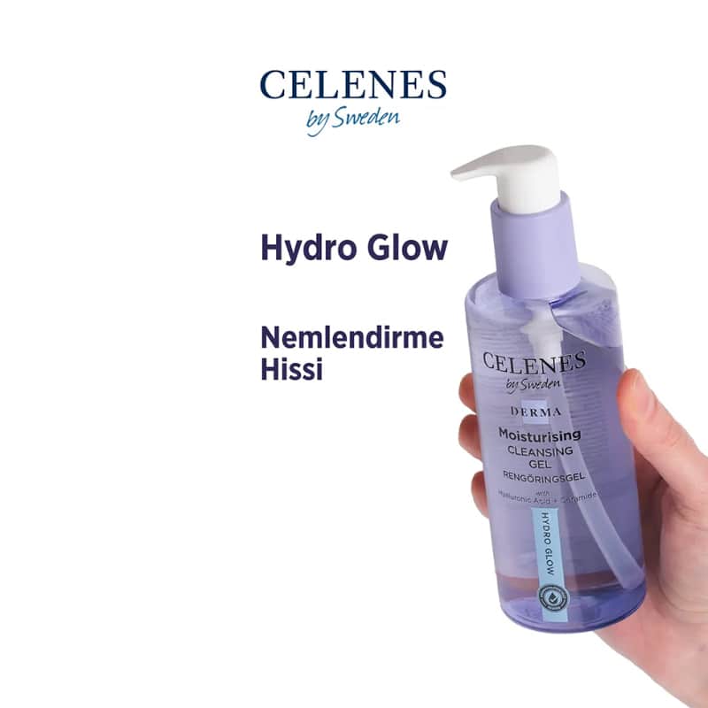 Celenes Hydrating Face Wash Gel with Hyaluronic Acid 250ml