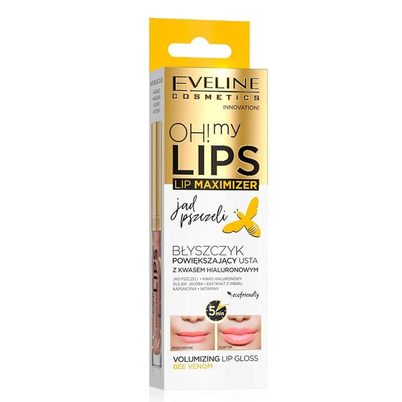 Eveline Cosmetics Oh My Lips Lip Gloss 4.5 ml Bee Venom