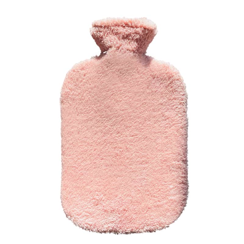 Fashy Hot Water Bag With Thermophor Cover - Dark Pink 2.0 l