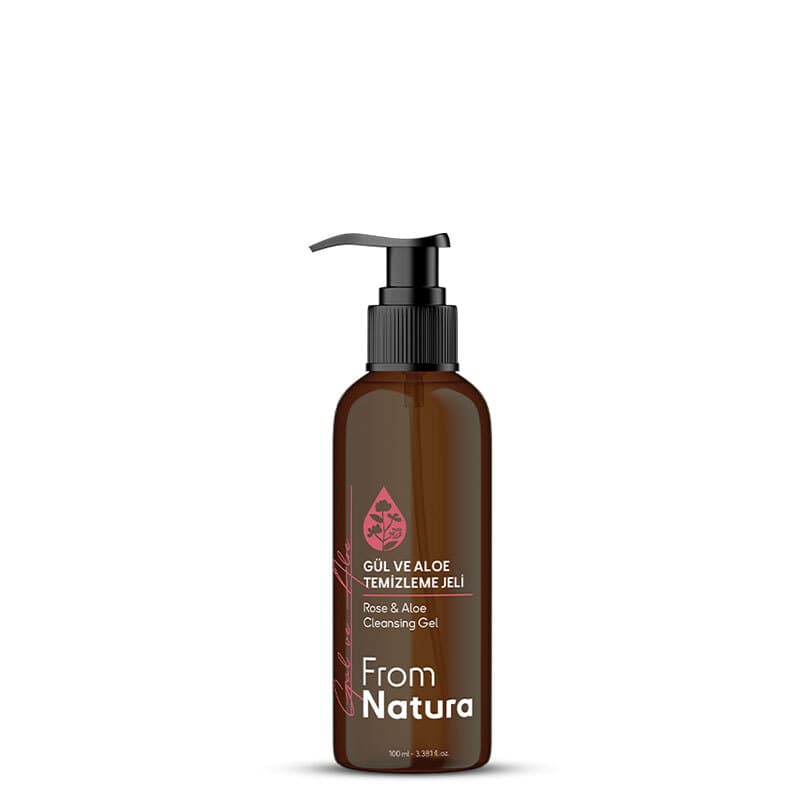 Гель для умывания с розой и алоэ 100 мл от From Natura