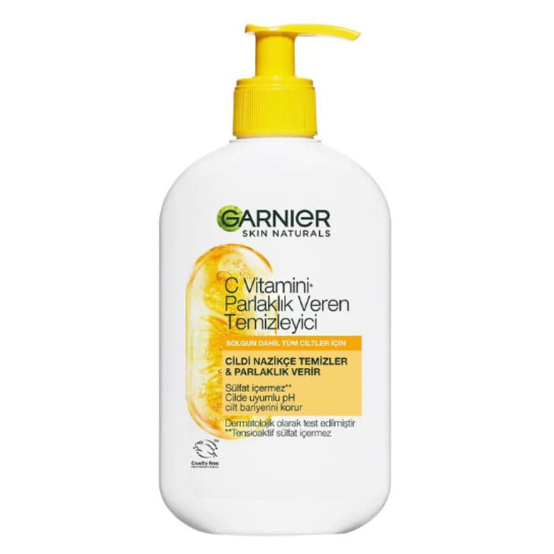 Очищающий гель Garnier с витамином C 250 мл