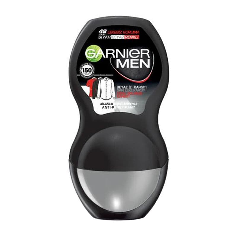Garnier غارنييه مزيل عرق رول أون للرجال برائحة منعشة وحماية فائقة ٥٠ مل