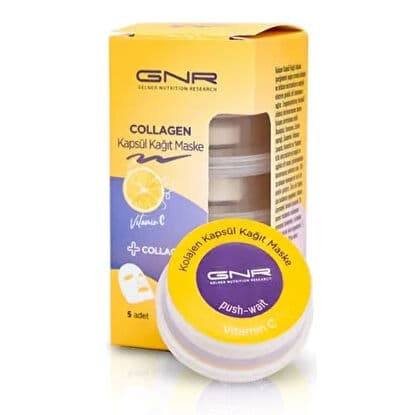 Gnr Collagen Capsule Paper Mask 5 pcs
