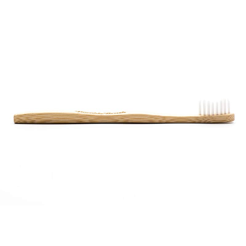 Детская зубная щетка Humble Brush натуральная мягкая - белая
