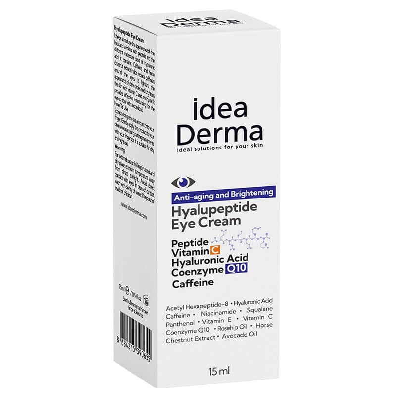 Idea Derma Hyalupeptide Augencreme - Hydratisierende 15ml