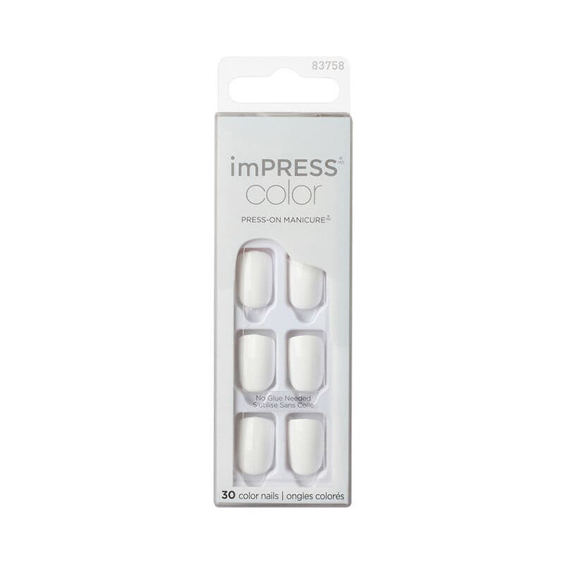 Impress Color Self Adhesive False Nails Short - 83758
