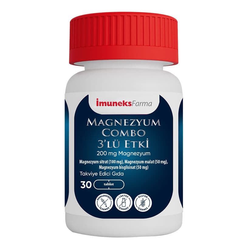İmuneks Farma Magnesium Combo Triple Effect 60 tablets