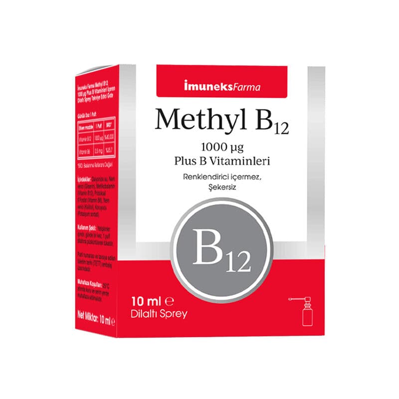İmuneks Farma Methyl B12 food Supplement 10 ml