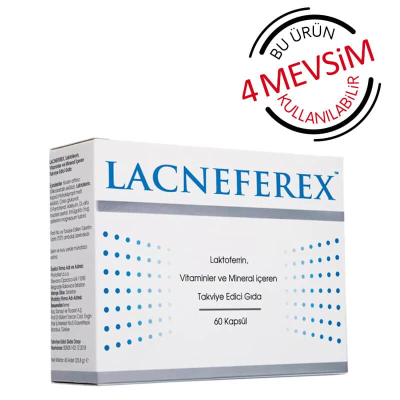 İmuneks Lacneferex Supplementary Food 60 capsules