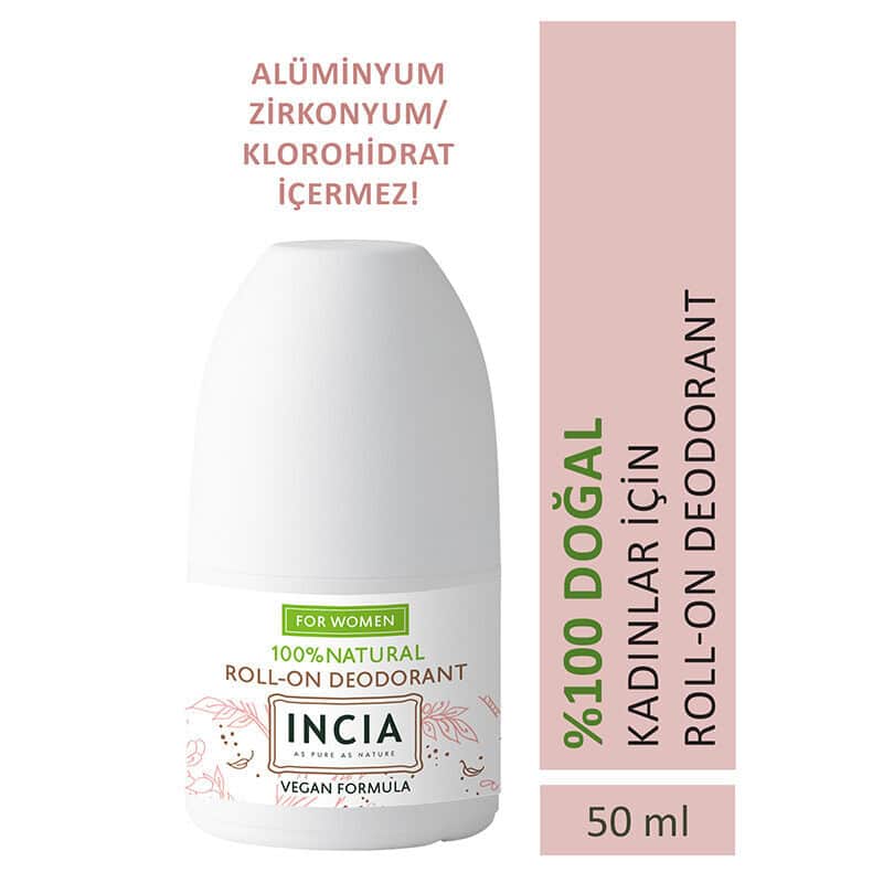 Дезодорант-ролик Incia Natural для женщин 50 мл