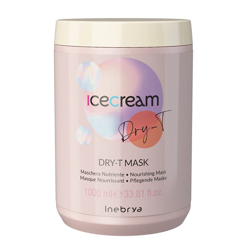 Маска для волос Inebrya Ice Cream Dry-t Питательная 1000 мл