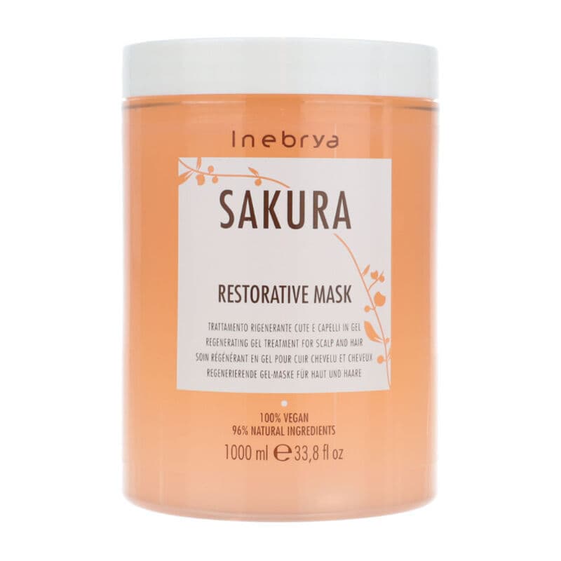 Маска для волос Inebrya Sakura Регенерирующая гелевая 1000 мл