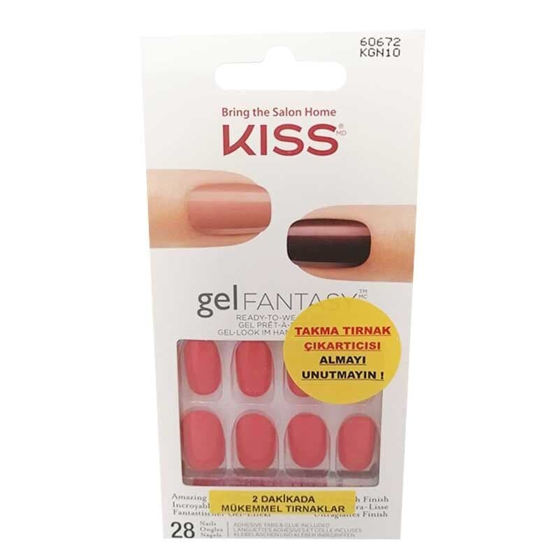 Kiss Gel Fantasy False Nails - Kgn10 c - Whatever