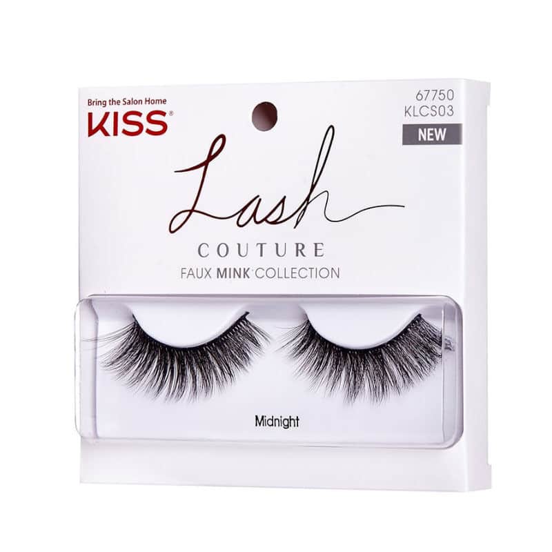 Классические накладные ресницы Kiss Lash Couture Faux Mink - Klcs03 c - Полночь