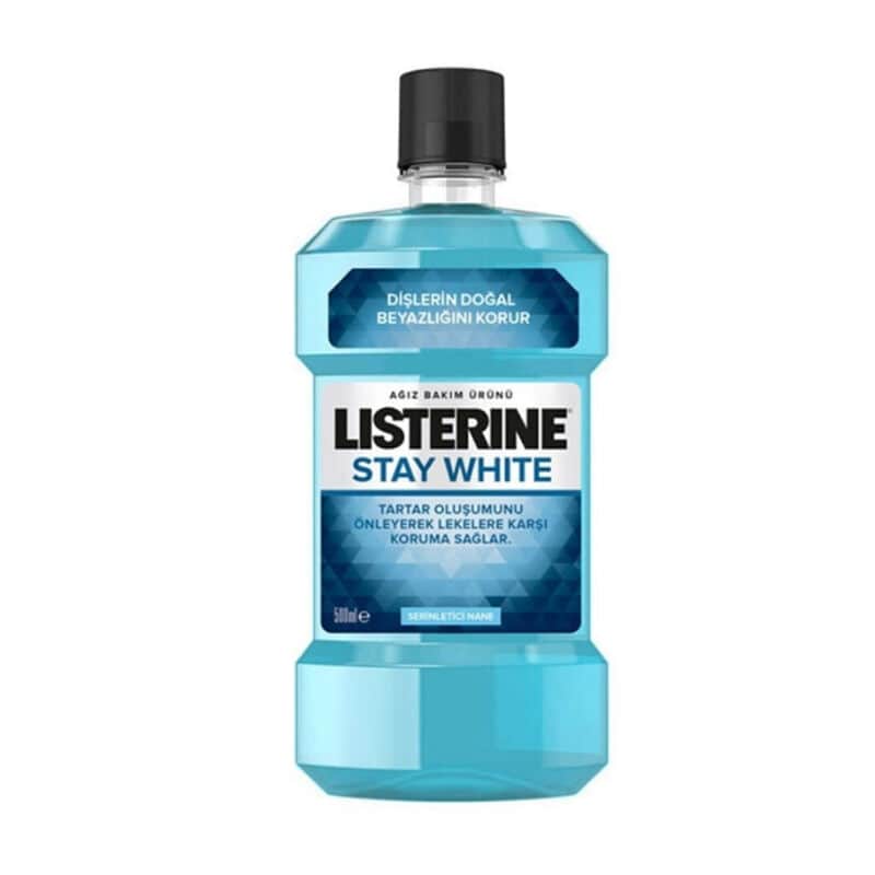 Listerine Stay White Refreshing Mint Oral Care Product 500 ml