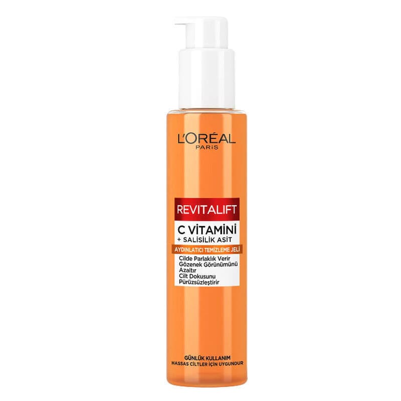 L'Oréal Paris Revitalift Vitamin C Salicylic Acid Brightening Cleansing Gel 150 ml