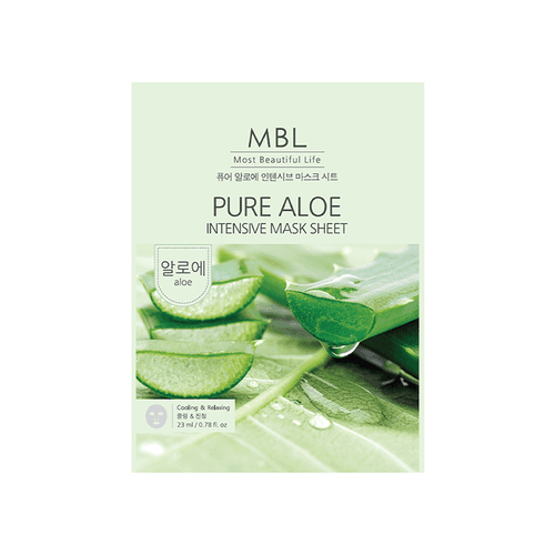 Маска для лица Teresia Mbl Pure Aloe Интенсивная 23 мл